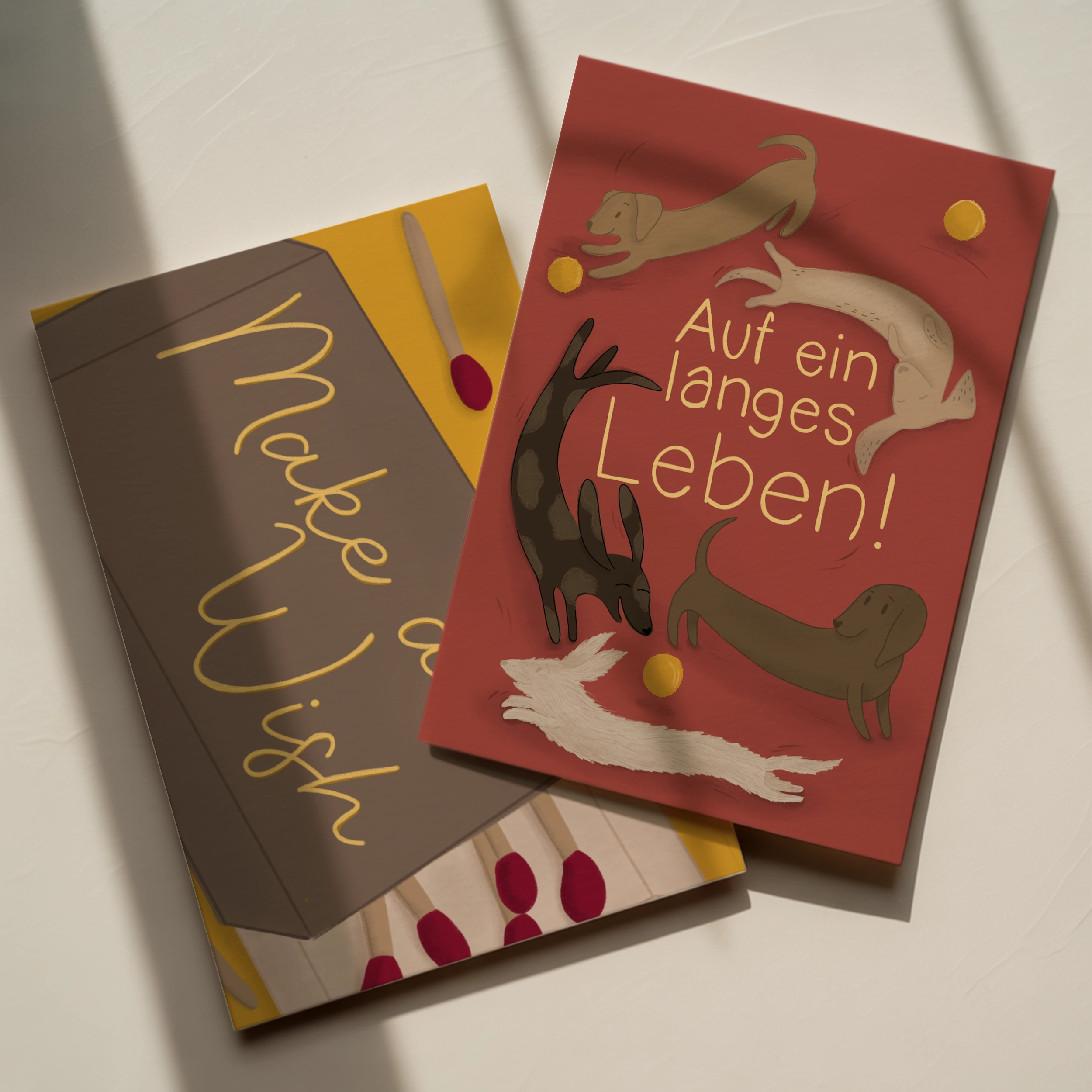 Postkarten Set - Geburtstag