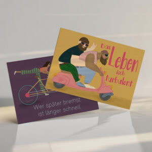 Postkarten Set - Einfach so!